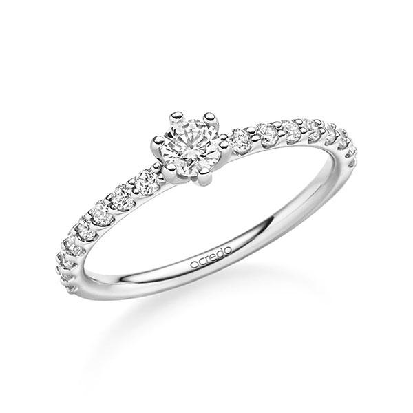 Verlobungsringe Weißgold